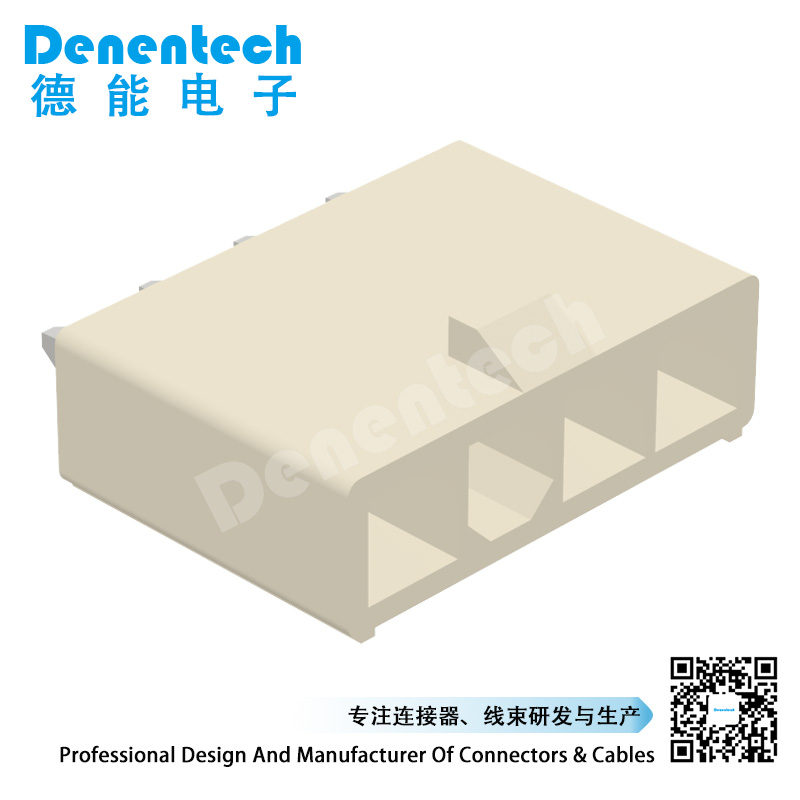 Denentech 单排180度 4.20mmWafer 端子线 胶壳插座连接器